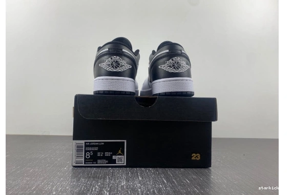1 Air 553558-132 Low and Jordan white black  553558-132 0728